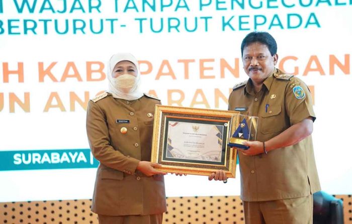 Pemkab Nganjuk Raih WTP 5 Kali Berturut-turut