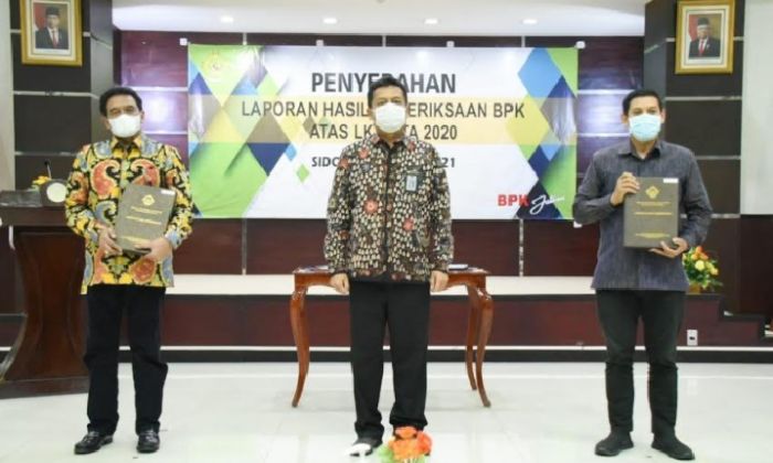 Wali Kota Kediri Terima Opini WTP Tujuh Kali Berturut-turut dari BPK