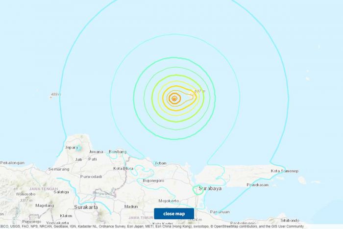 Sejumlah Pusat Perbelanjaan di Surabaya Ditutup Sesaat Setelah Diguncang Gempa