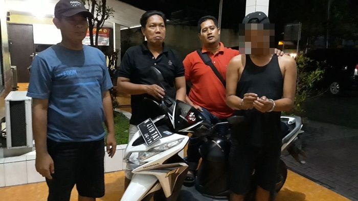 Pinjam Buat Beli Rokok, Warga Kaliando Pasuruan Sikat Motor Teman