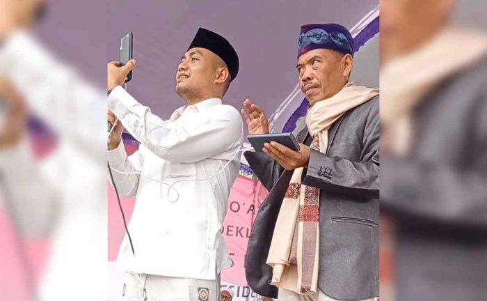 Jarnas Madura Video Call Anies Baswedan saat Deklarasi Dukungan Bersama Ulama