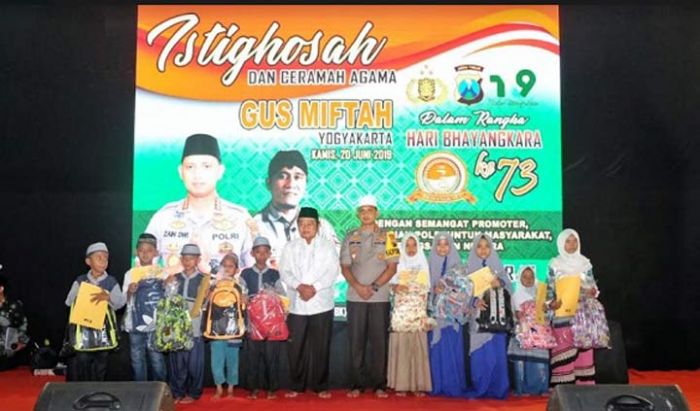 Peringati Hari Bhayangkara ke-73, Polresta Sidoarjo Gelar Istigasah Bersama Ribuan Masyarakat