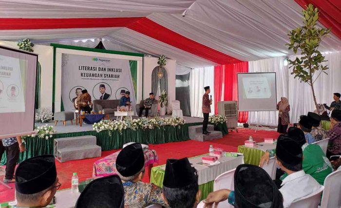 Pegadaian Syariah Bangkalan Sosialisasikan Inklusi Keuangan Syariah di Ponpes Al Anwar