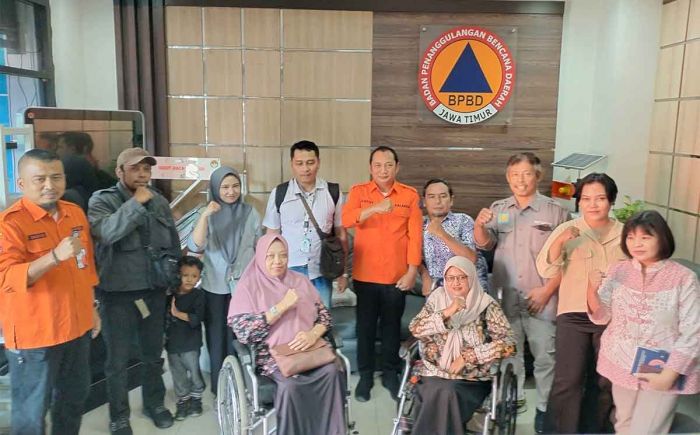 Dukung Pembentukan ULD-PB, Perwakilan Disabilitas Temui Kalaksa BPBD Jatim