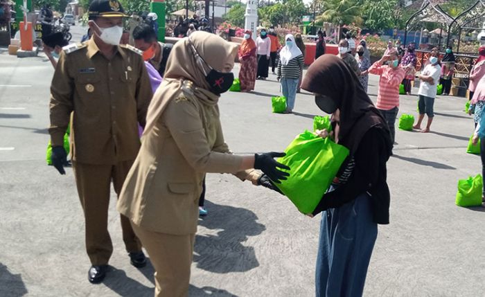 Hindari Kekurangan Pangan, Pemkot Madiun Terus Gelontorkan Bantuan Sembako untuk Warga Terdampak