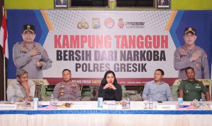 Kepatihan Gresik Diplot Jadi Kampung  Bebas Narkoba