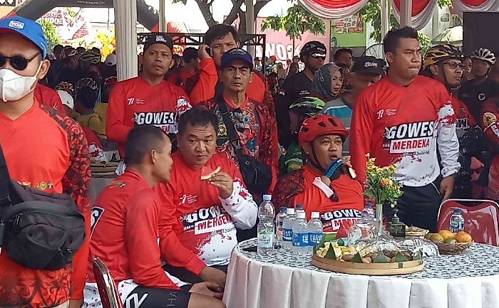 Direktur RMS Bold Gelar Gowes Bareng Pejabat dan Masyarakat