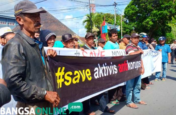 Massa di Blitar Minta Mabes Polri Ambil Alih Kasus Surat KPK Palsu