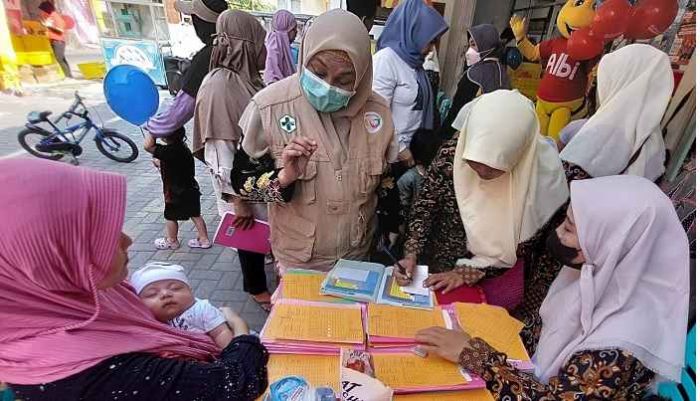  Posyandu untuk 10.000 Ibu dan Balita di Sidoarjo Berlangsung Seru