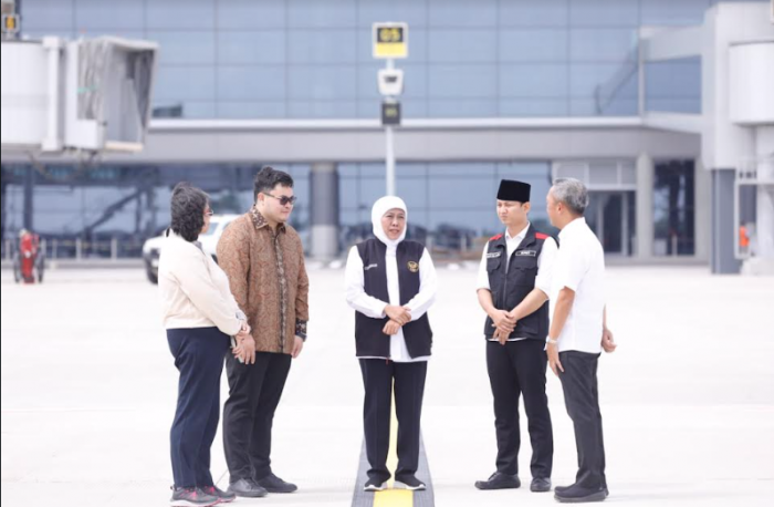 Bandara Dhoho Kediri Segera Beroperasi, Khofifah: Mempermudah Mudik ke Jatim