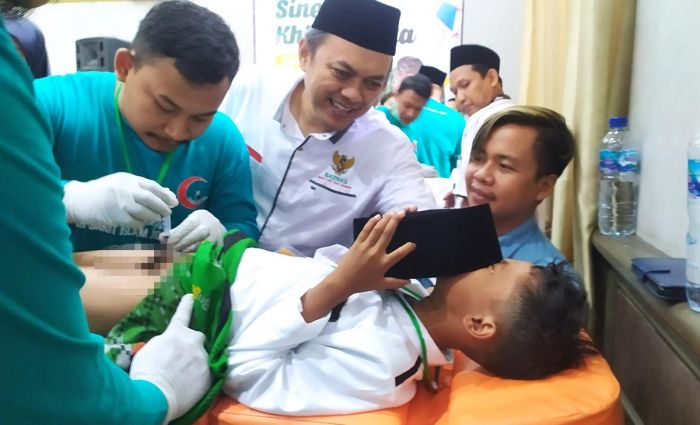 Ratusan Anak Ikuti Khitan Cinta Bersama Baznas Jombang