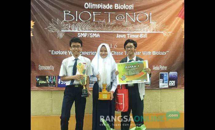 SMPN 1 Gresik Sabet Juara 1 Olimpiade Sains