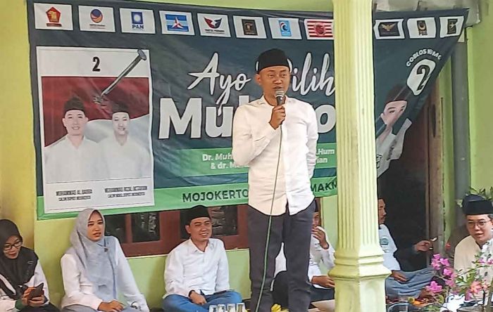 Kampanye Pilkada 2024, Pasangan Mubarok Sapa Masyarakat di Kecamatan Sooko