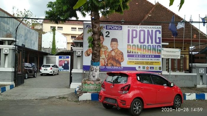 ​Dilaporkan ke Bawaslu Ponorogo, Rumah Aspirasi DPR RI Dijadikan Posko Pemenangan