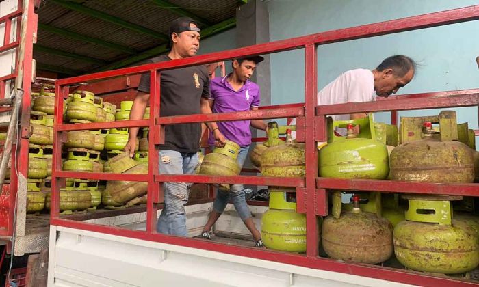 Jelang Nataru, Permintaan LPG 3 Kg di Jember Meroket