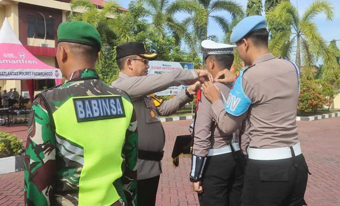 Jamin Keamanan dan Kenyamanan Lebaran, Polres Probolinggo Gelar Apel Operasi Ketupat