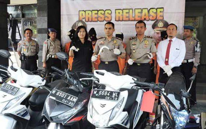 Polresta Malang Ringkus Komplotan Curanmor asal Pasuruan