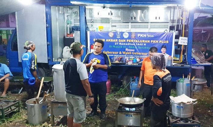 Banjir Tak Kunjung Surut, Dinsos Dirikan Dapur Umum