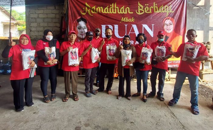 Bantuan Beras dari Puan Mulai Didistrubiskan Kepada Pengurus PAC dan Ranting PDIP