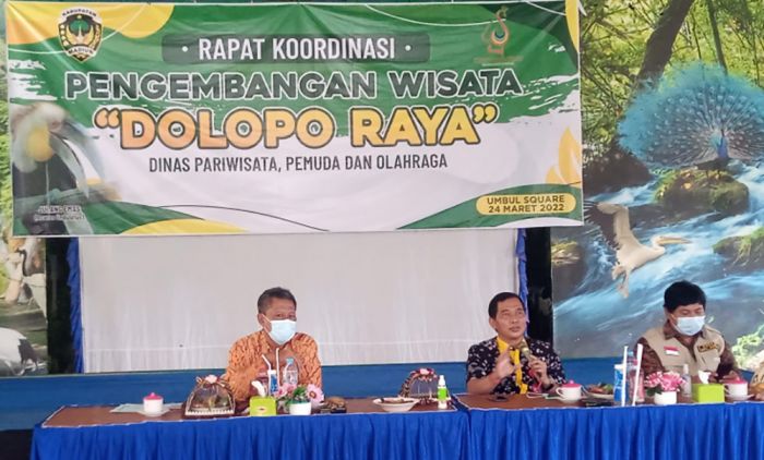 Bahas Pengembangan Wisata Dolopo Raya, Disparpora Madiun Adakan Rakor