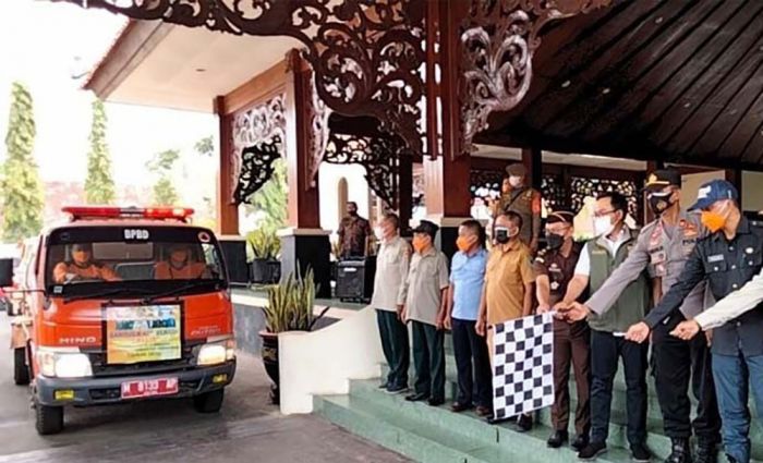 Bupati Pamekasan Berangkatkan Bantuan Air Bersih Untuk 219 Dusun Terdampak Kekeringan