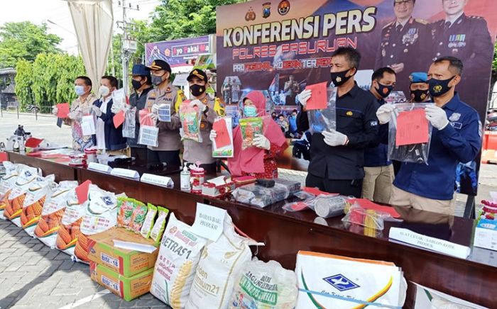 Polres Pasuruan Bongkar Sindikat Pemalsuan Benih Jagung: 3 Tersangka Dibekuk, 1 Orang Buron