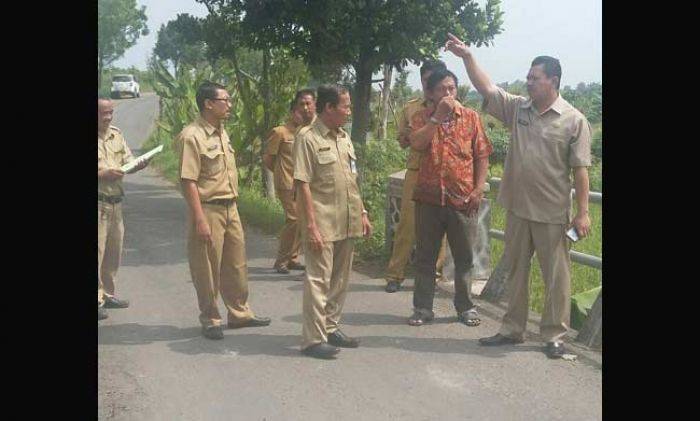 Wabup Mojokerto Pantau Proyek Jalan dan Jembatan, Pastikan Selesai Tepat Waktu