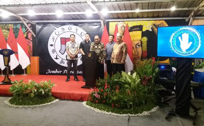 Bakesbangpol Jember Launching Aplikasi JKrep dan JMars, ini Kegunaannya