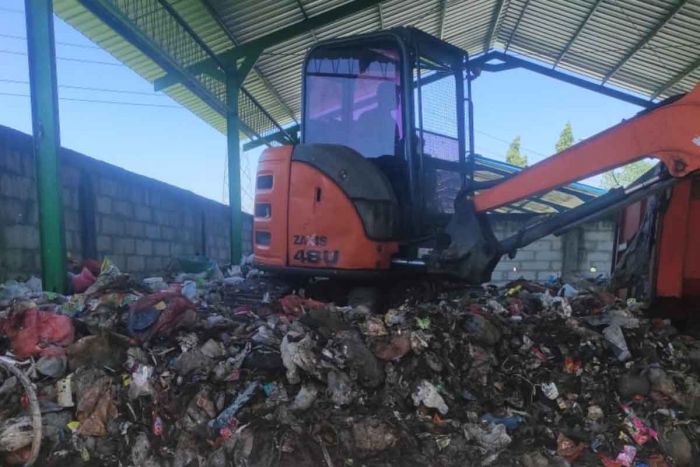 DLHK Sidoarjo Clean Up TPS 3R Kedung Cangkring, Kades Evaluasi Sistem Pengelolaan Sampah