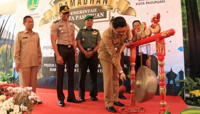 Wakil Wali Kota Pasuruan Buka Pasar Murah Ramadan 2019