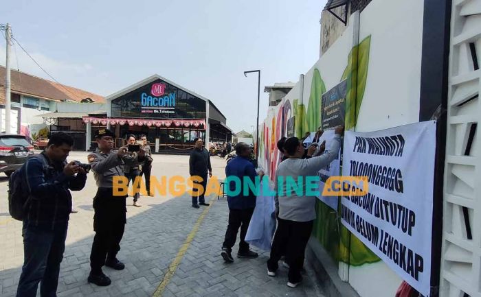 Diduga Tak Berizin, LSM Ratu Tuntut Mie Gacoan PK Bangsa Kediri Ditutup