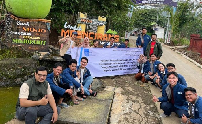 Tim KKN Mahasiswa Teknik Sipil ITS Ciptakan Purwarupa PLTMH untuk Wisata Lembah Mbencirang