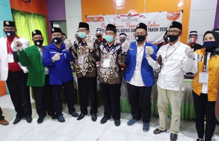 Bawa Massa Lebih Banyak daripada Kartika dan Suhandoyo, Yuhronur-Rouf Daftar ke KPU