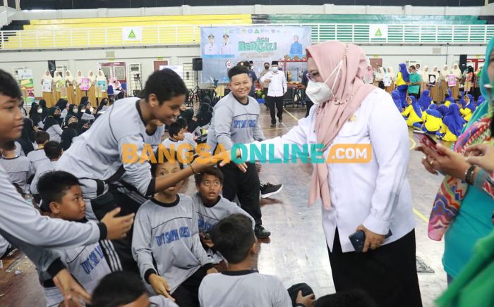 Cegah Stunting, Pemkab dan SMPN 1 Gresik Buat Gerakan Nasional Aksi Bergizi