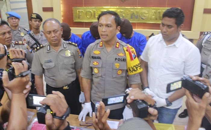 Satreskrim Polres Ngawi Tangkap 3 Pelaku Perampokan, 5 DPO