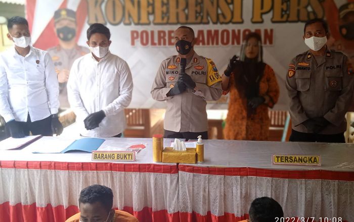 Polres Lamongan Tangkap Dua Pelaku Penganiayaan Pengunjung Cafe, Tiga Pelaku DPO