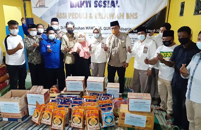 Induk Perusahaan Peringati Ultah, PT ASSI Santuni Anak Yatim di Sidoarjo