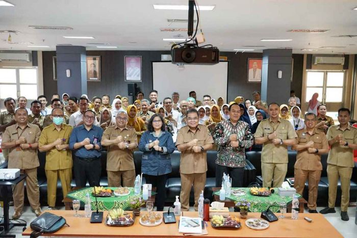 Arahan Pj Wali Kota Kediri di Evaluasi Kinerja Pelayanan RSUD Gambiran