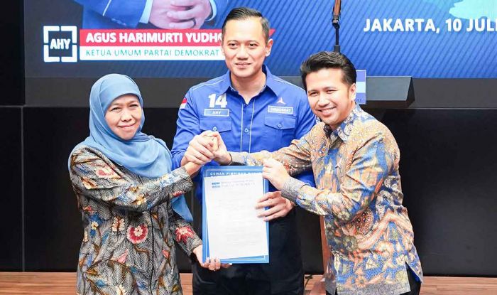 Demokrat Resmi Usung Khofifah-Emil di Pilgub Jatim 2024