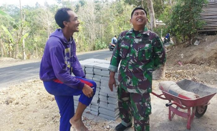 RTLH Hampir Rampung, Warga dan Tim TMMD Lega