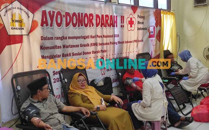 Peringati HPN 2024, KWG Gelar Donor Darah