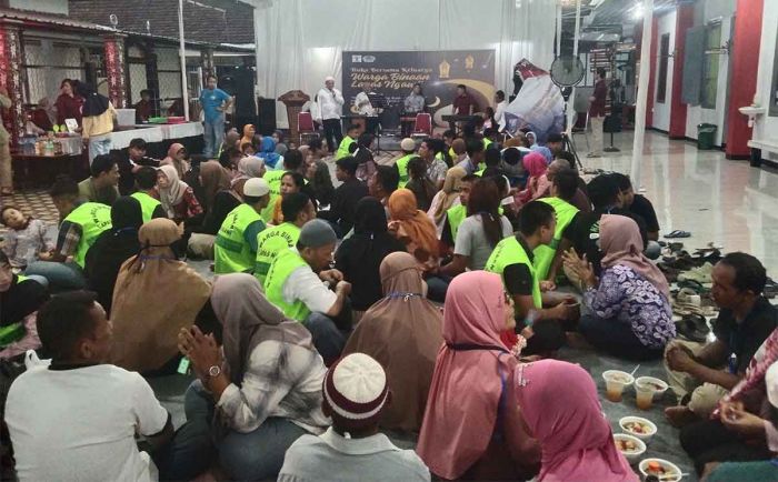 WB Lapas Ngawi Bukber Bareng Keluarga