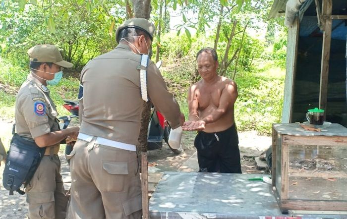 Cegah Corona, Dispendukcapil Sidoarjo Launching SAE-Capil, Satpol PP Buat Hand Sanitizer