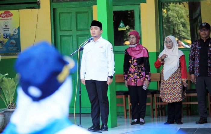 Wakil Wali Kota Pasuruan Pimpin Apel Bersama Anggota PMI dan PMR