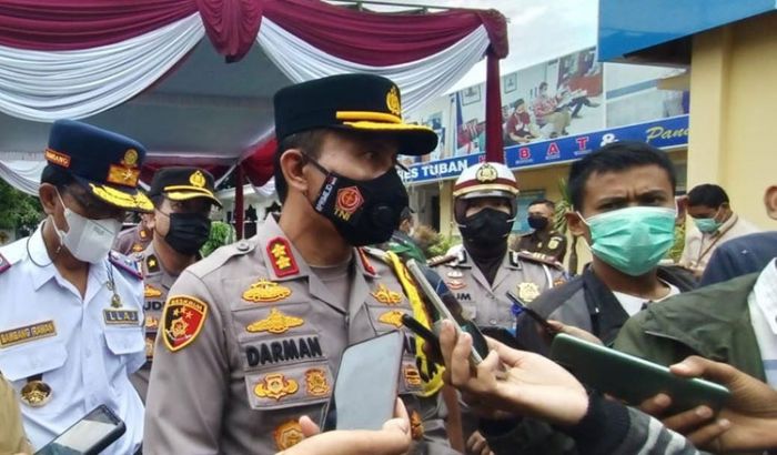 Polres Tuban Tetapkan Dua Tersangka Penyelundupan Truk Pupuk Bersubsidi