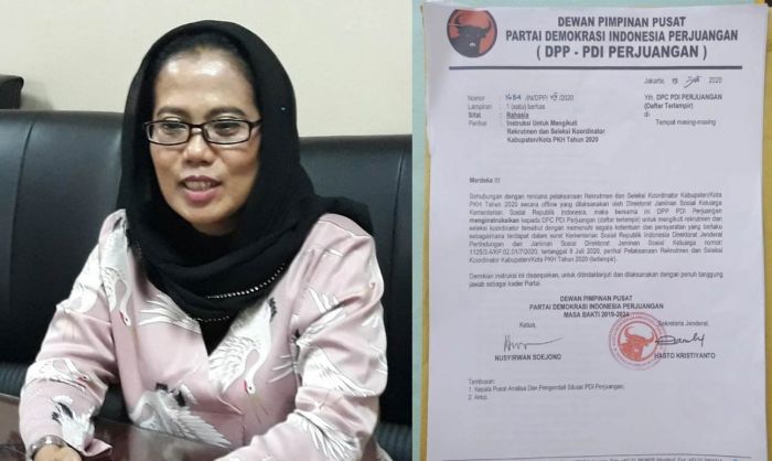 PDIP Jatim Akui Surat dari DPP Terkait Instruksi agar DPC Ikut Rekrutmen Korkot/Korkab PKH Asli