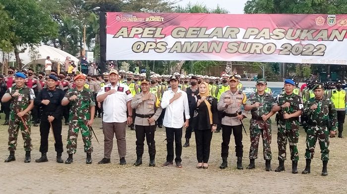 Jelang 1 Muharram, Polres Madiun Kota Gelar Apel Gelar Pasukan Operasi Aman Suro 2022