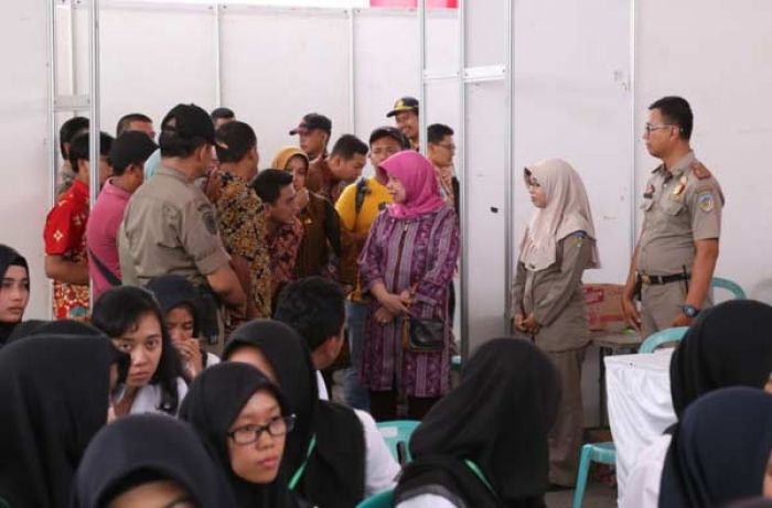 Bupati Kediri Pantau Langsung Pelaksanaan Tes CPNS