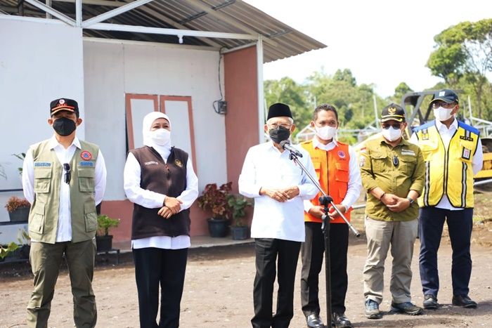 Gubernur Khofifah Pastikan Huntara Korban Semeru di Lumajang Siap Ditempati Saat Lebaran