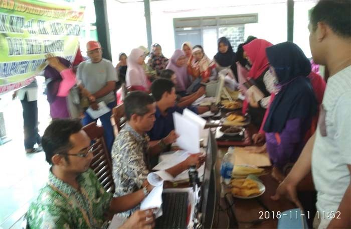 Pelayanan Adminduk Keliling di Merakurak Diserbu Pemohon